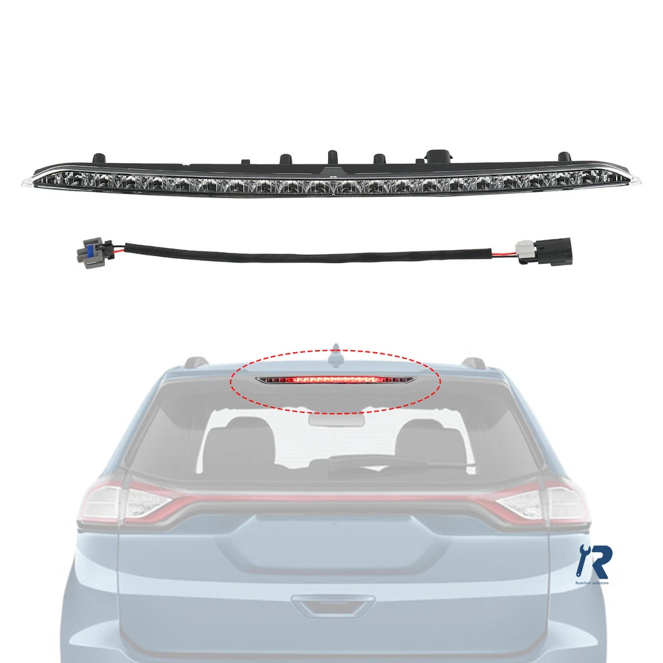 923-133 LED tercera luz de freno trasera lámpara roja para Ford Edge 15-20 FT4Z13A613A Foto 2 de 4