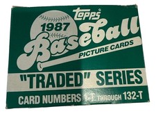 1987 Topps Traded Baseball Cards 32