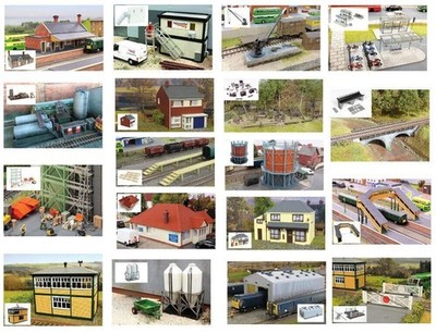 OO/HO Building high quality Plastic model kits (Fordhampton range) Gaugemaster