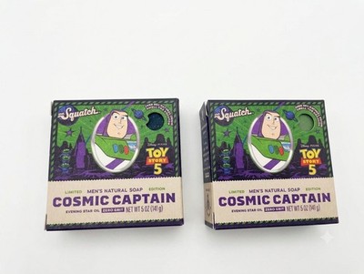 2-pack Dr. Squatch Toy Story Buzz Lightyear Cosmic Captain    Free Shipping 