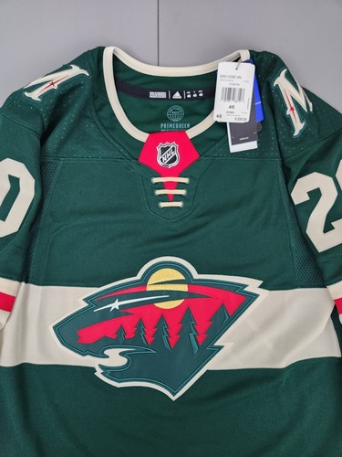 Adidas Authentic Ryan Suter Minnesota Wild NHL Hockey Jersey Green Home Sz 54 - Picture 2 of 11