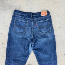 Levi's 721 High Rise Skinny Jeans Dark Wash Women's Size 32