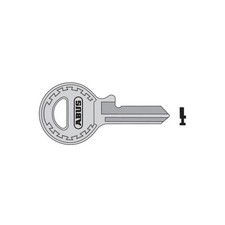 Image of ABUS 65/15 Right Hand Key Blank 09328