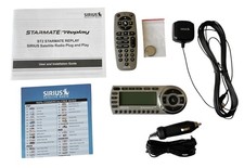 Sirius Starmate Replay Receiver Car ST2 XM Satellite Radio w/ Remote  Antenna
