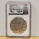 2025(P) SILVER EAGLE PRIVY NGC MS70 FIRST 50K MERCANTI GAUDIOSO LIMITED SIGNED