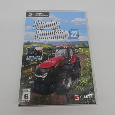 #ad Farming Simulator 22 PC DVD Game 2021 Used Key w Manual and 2 Discs $9.99