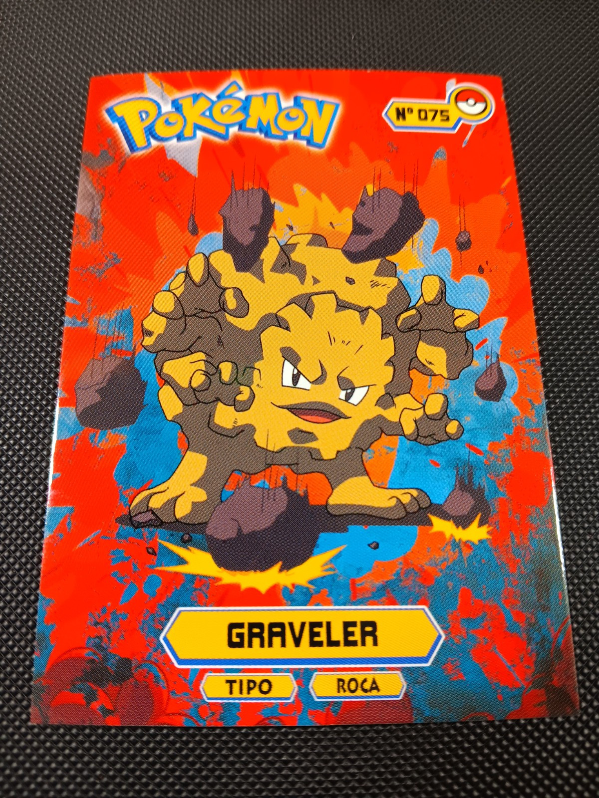 Pokemon 2024 Card Tops Pokedex Database Set Graveler #75 Peru US Seller