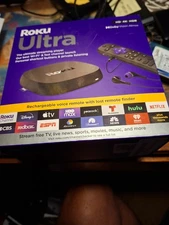 Roku Ultra HD Digital Streaming Device - Black New Free Shipping
