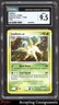2008 Pokemon Diamond and Pearl Majestic Dawn #7 Leafeon HOLO R CGC 9.5 MINT+