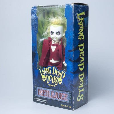 Living Dead Dolls: Beetlejuice/Betelgeuse Action Figur (2011) - Mit Original Box