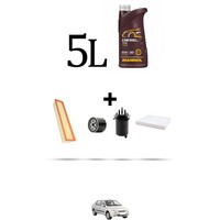 Hoffcar Set Service 4 Filter Und 5L ÖL FüR Renault Thalia 1.5 Dci 48Kw Von