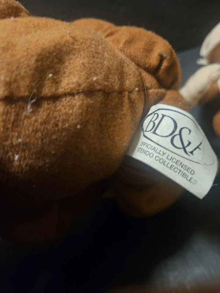 Juguetes de peluche bolsa de frijoles Donkey Kong and Donkey Kong Jr. BD&A Foto 3 de 3