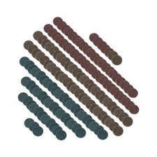 2 Inch Fine Medium and Coarse Quick Change Torque Sanding Discs Set - 150 Pack 0.28 per gallon