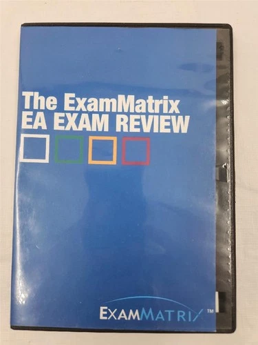 The Exam Matrix EA Exam Review CPA Software CD-ROM w/ Installation Key