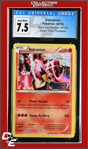 Volcanion graded CGC 7.5 for sale on eBay
