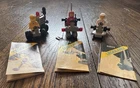 VINTAGE LEGO Classic Space System LOT 6801 6822 6823 with Manuals (3 Sets)
