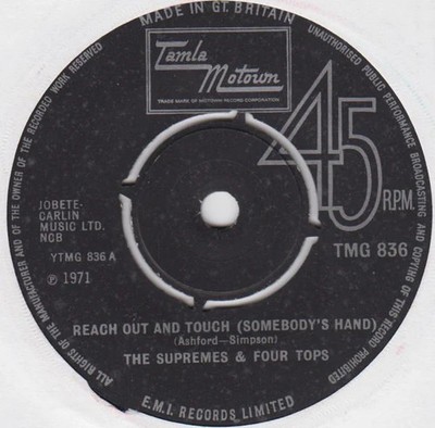 The Supremes & Four Tops - Reach Out And Touch (Somebody's Hand)