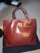 Burberry Burgundy Vintage Hopper Bag 