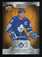 2023-24 Upper Deck Engrained Legends 168/299 Doug Gilmour #92 HOF 0c3