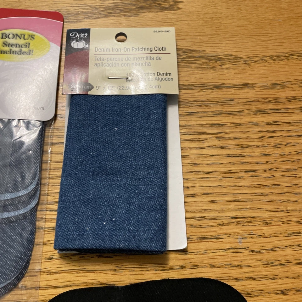Denim Iron-On Repair Kit-Assorted Colors 075691000790 - Image 4 of 4