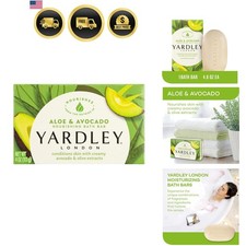 Nourishing Bath Soap Bar Aloe Avocado Natural Moisturizer Skin Care