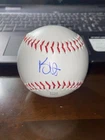 Kyle Harrison Signed Baseball IP Auto Giants/ Red Sox Pitcher