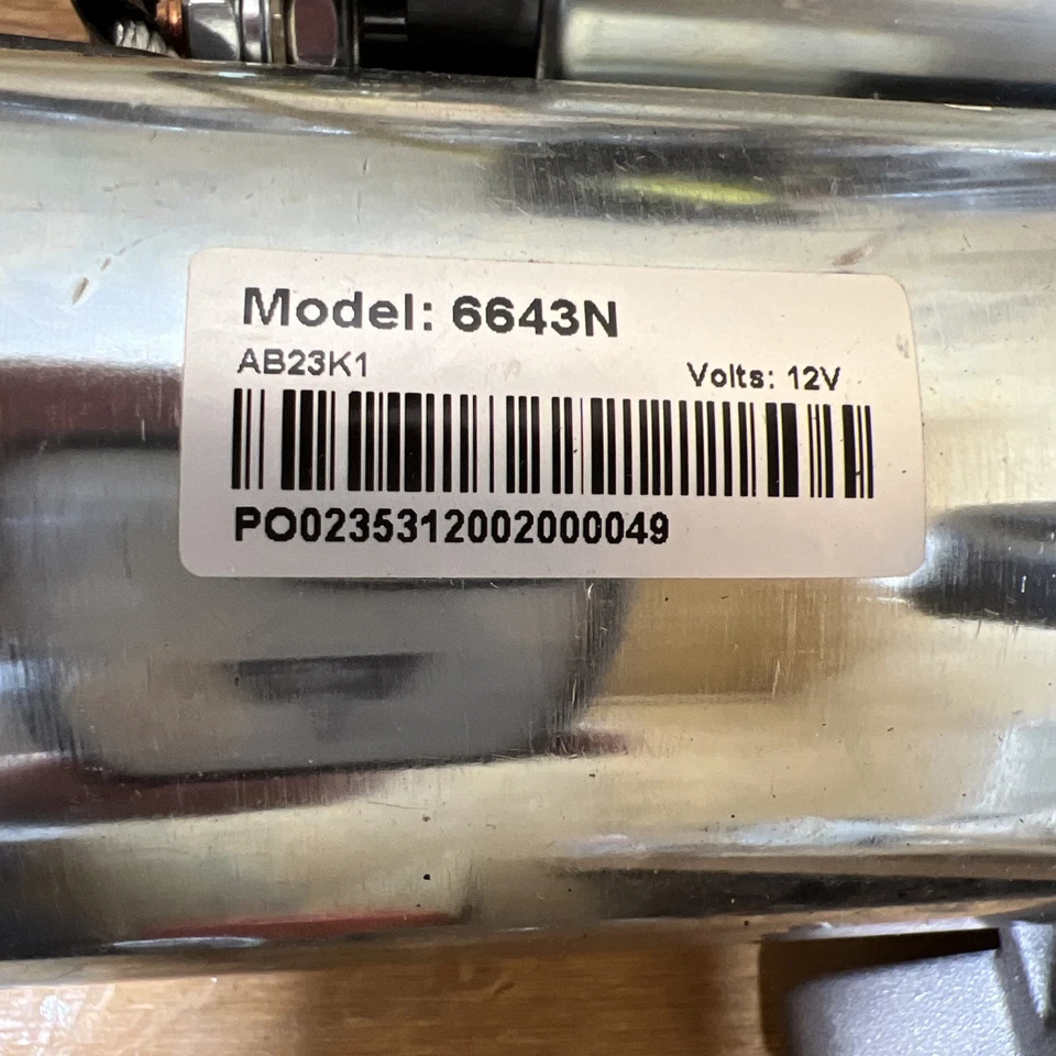 Motor De Arranque Nuevo Para Ford Taurus V6 3.0L 2001-05 1F1U-11000-Aa 1F1U-Aa Sable 6643N Foto 3 de 4