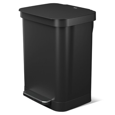 Glad Step Trash Can, Series 2 Soft Close Bin with Odor Protection (Open Box)