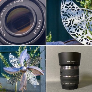 Nikon 1 NIKKOR 30-110mm f/3.8-5.6 VR Zoom Nikon 1 Mount HB-N103 Hood Cap