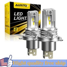 Auxito H4 9003 Super White 80000lm Kit Led Headlight Bulb High Low Beam Combo Ek