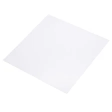 White ABS Plastic Sheet 8 x 8 x 0.04 Inch for DIY Crafts Pack of 1 Pcs