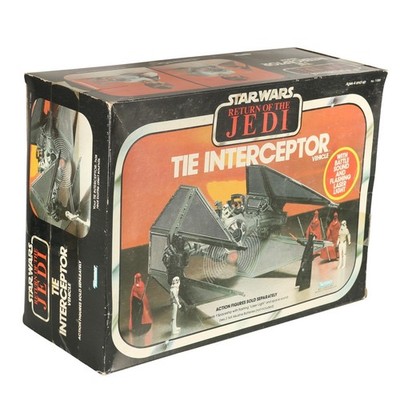 Tie Interceptor - Vintage Star Wars - MISB