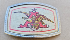Anheuser-Busch Eagle Vintage Belt Buckle Made In USA 1981 Budweiser A3