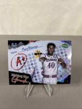 Flory Bidunga Black Refractor /10 Making The Grade - 2024-25 Bowman U Chrome