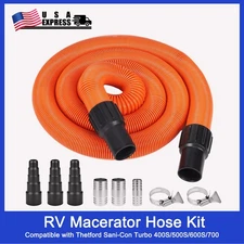 97521 70424 RV Macerator Hose 26FT For Thetford Sani-Con Turbo 400S 500S 600S