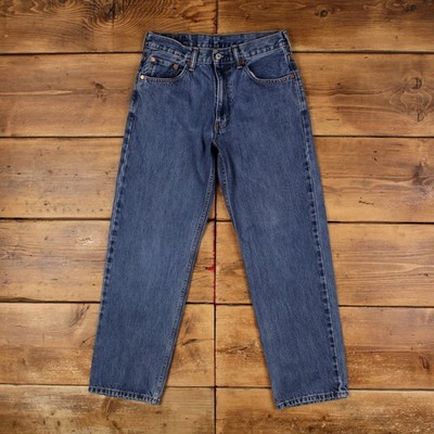 Levis 550 Jeans 30x30 Blau Relaxed Taper Stonewash Red Tab Denim