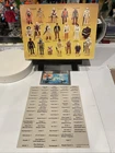 STAR WARS 1980 KENNER VINYL ACTION FIGURE CASE STICKER SHEET UNUSED