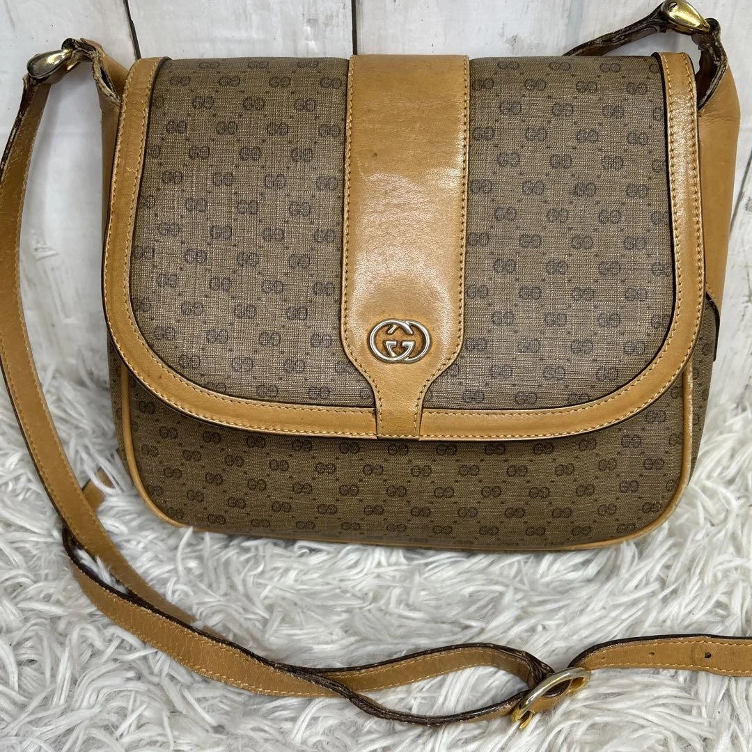 Sac à bandoulière GUCCI imbriqué Micro GG Old Gucci #PGL0CC