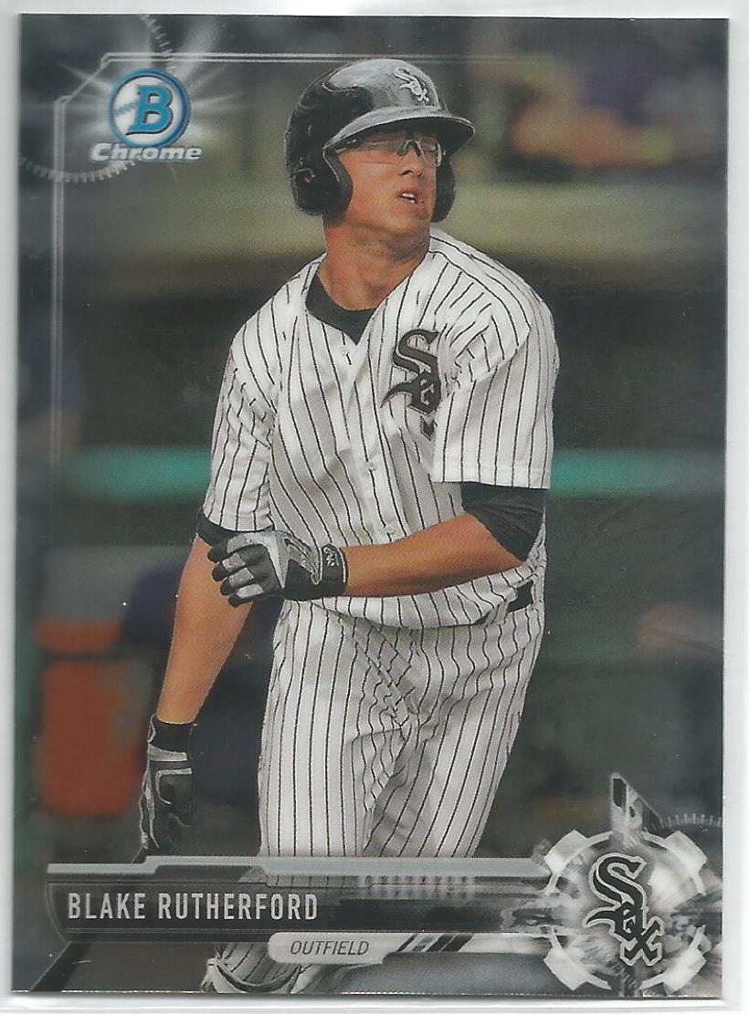 2017 Bowman Draft - Chrome Blake Rutherford #BDC-80 (RC) for sale ...