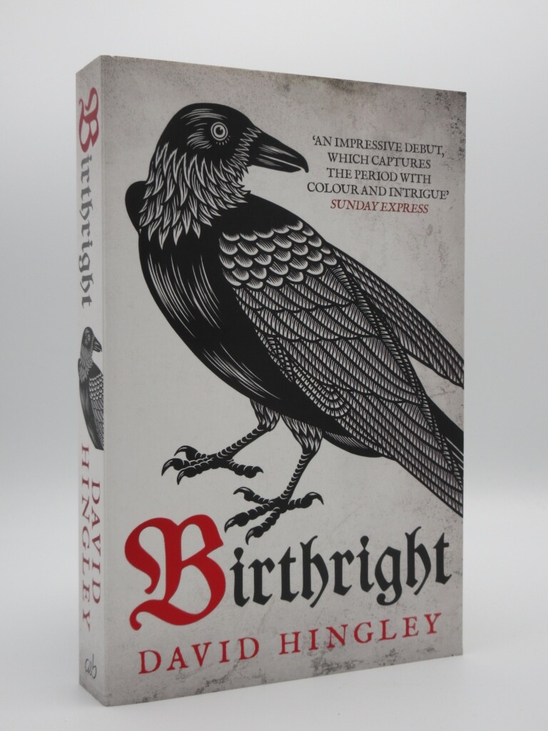 DAVID HINGLEY Birthright *SIGNED* 2017 1st PB Edition Historical Fiction