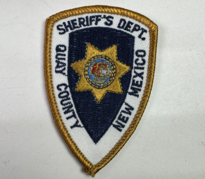 3'' Quay County Sheriff New Mexico NM Patch P4