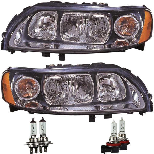 Scheinwerfer Set Passend FüR Volvo S60 I 384 2.0 T Bj.00-10 2.5 Bj.02-10-image
