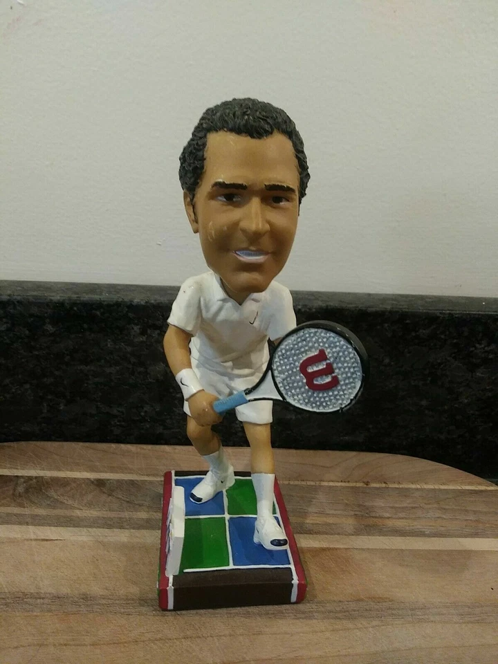 Raro - Pete Sampras World Team Tennis SGA Bobblehead - 7 pulgadas de alto Foto 2 de 4