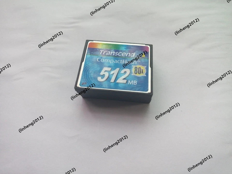 5PCS   Transcend 512MB 80X CF Compact Flash Card  - Image 3 of 3