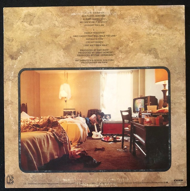 HANK WILLIAMS JR Family Tradition LP 1979 Promo 6E-194 White Label - EX