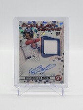 2023 Topps Pristine CHRISTOPHER MOREL RC Auto Autograph Relic - Popular Demand 