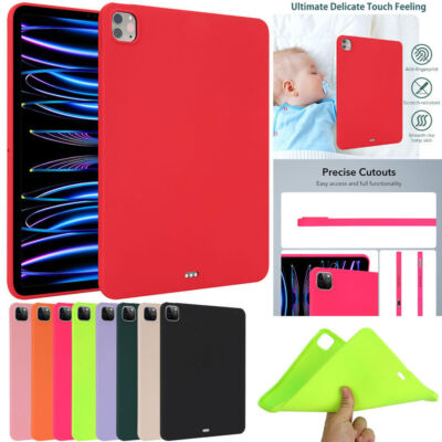 TPU Soft Silicone Case Slim Cover Skin For iPad 5/6/7/8/9/10th Mini Air 5 Pro 