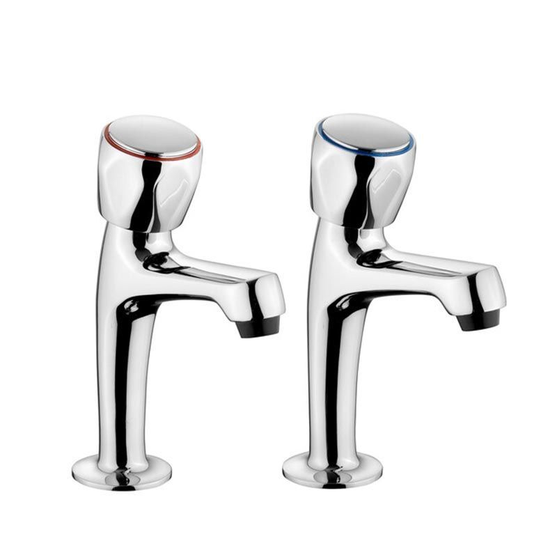 Leisure Kitchen Tap Single Lever Round Pillar Chrome TPT1CM