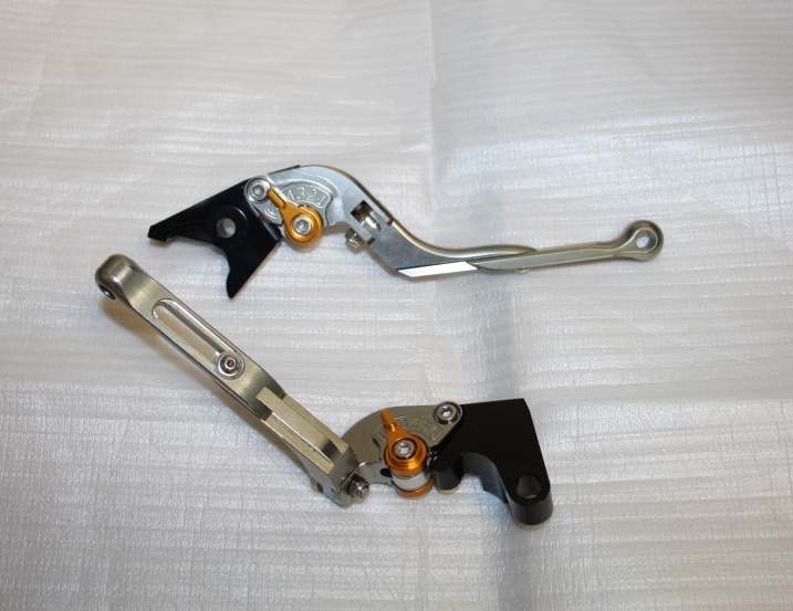 Leviers Hornet 600 et CBR avec sélecteur 6 positions pour un freinage micrométrique
