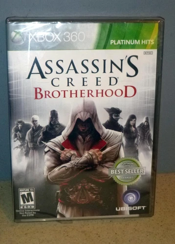 XBOX 360 ASSASSIN'S CREED BROTHERHOOD Video Game Still Sealed Unused New!